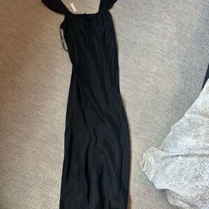 Madewell Black Sleeveless Dress